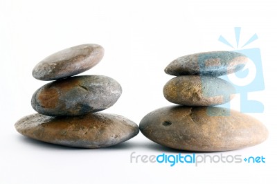 Zen Stones Stock Photo