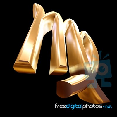 Zodiac Sign Virgo Stock Image