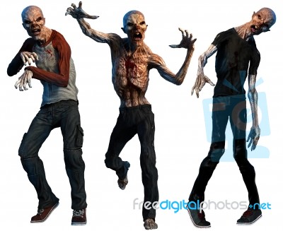 Zombies Stock Image