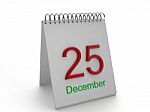 25th December Stock Photo