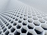 3d Hexagon Pattern Stock Photo