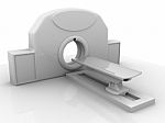 3d Mri Scanner Stock Photo