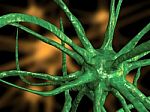 3d Render Viruses Stock Photo