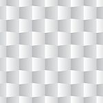 3d Square Seamless Pattern White Stock Photo