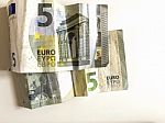 5 Euro Banknote Stock Photo