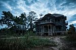 Abandoned Old House Stock Photo