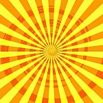 Abstract Burst Ray Background Orange Stock Photo