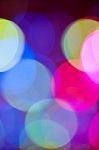 Abstract Colorful Bokeh For Background Stock Photo