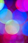 Abstract Colorful Bokeh For Background Stock Photo