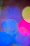 Abstract Colorful Bokeh For Background Stock Photo