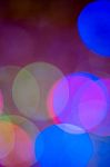 Abstract Colorful Bokeh For Background Stock Photo