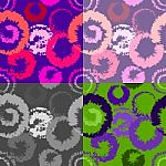 Abstract Fashion Seamless Pattern Stock Photo