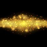 Abstract Gold Bokeh Background  Illustration Stock Photo