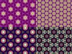 Abstract Kaleidoscopic Background Stock Photo