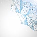 Abstract Polygonal Space Low Poly Background Stock Photo