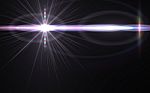 Abstract Sun Burst With Digital Lens Flare Background.abstract Digital Lens Flares Special Lighting Effects On Black Background Stock Photo