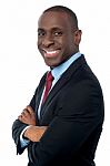 African Businessman Looking At Camera Stock Photo