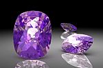 Amethyst (high Resolution 3d Image) Stock Photo