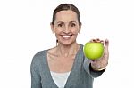 An Apple A Day Keeps The Doctor Away Stock Photo