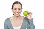 An Apple A Day Keeps The Doctor Away Stock Photo