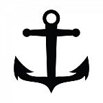 Anchor Icon Stock Photo