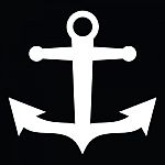 Anchor Icon Stock Photo