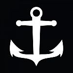 Anchor Icon Stock Photo