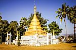 Ancient Pagoda Statue Stock Photo