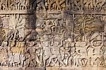 Angkor Wat Stylized Art Of Ancient Stock Photo