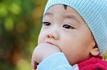 Asian Baby Stock Photo