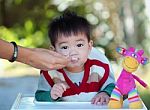 Asian Baby Stock Photo