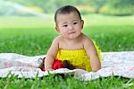 Asian Baby Stock Photo