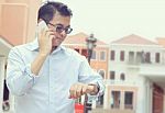 Asian Businessman Stock Photo