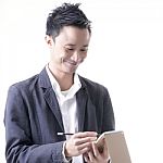 Asian Man Business Stock Photo