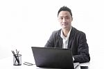 Asian Man Business Stock Photo