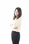 Asian Woman Business Stock Photo