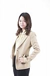 Asian Woman Business Stock Photo