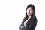 Asian Woman Business Stock Photo