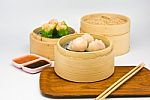 Assorted Dim Sum  Stock Photo