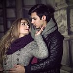 Attractive Young Couple In Love Stock Photo