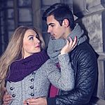 Attractive Young Couple In Love Stock Photo