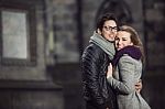 Attractive Young Couple In Love Stock Photo