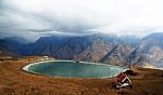 Auli Lake,joshimath,chamoli,uttarakhand India Stock Photo