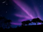 Aurora Borealis Stock Photo