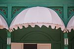 Awning And Window Stock Photo