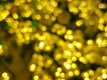 Background Bokeh From Light Decoration Stock Photo