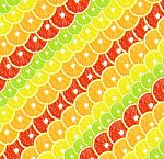 Background Of Citrus (lemon, Lime, Orange, Grapefruit Stock Photo