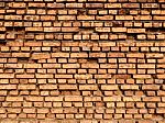 Background Of Vintage Red Brick Wall Pattern Texture Stock Photo