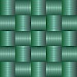 Background With Squares In Green Colors Stock Photo