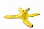 Banana Peel Stock Photo